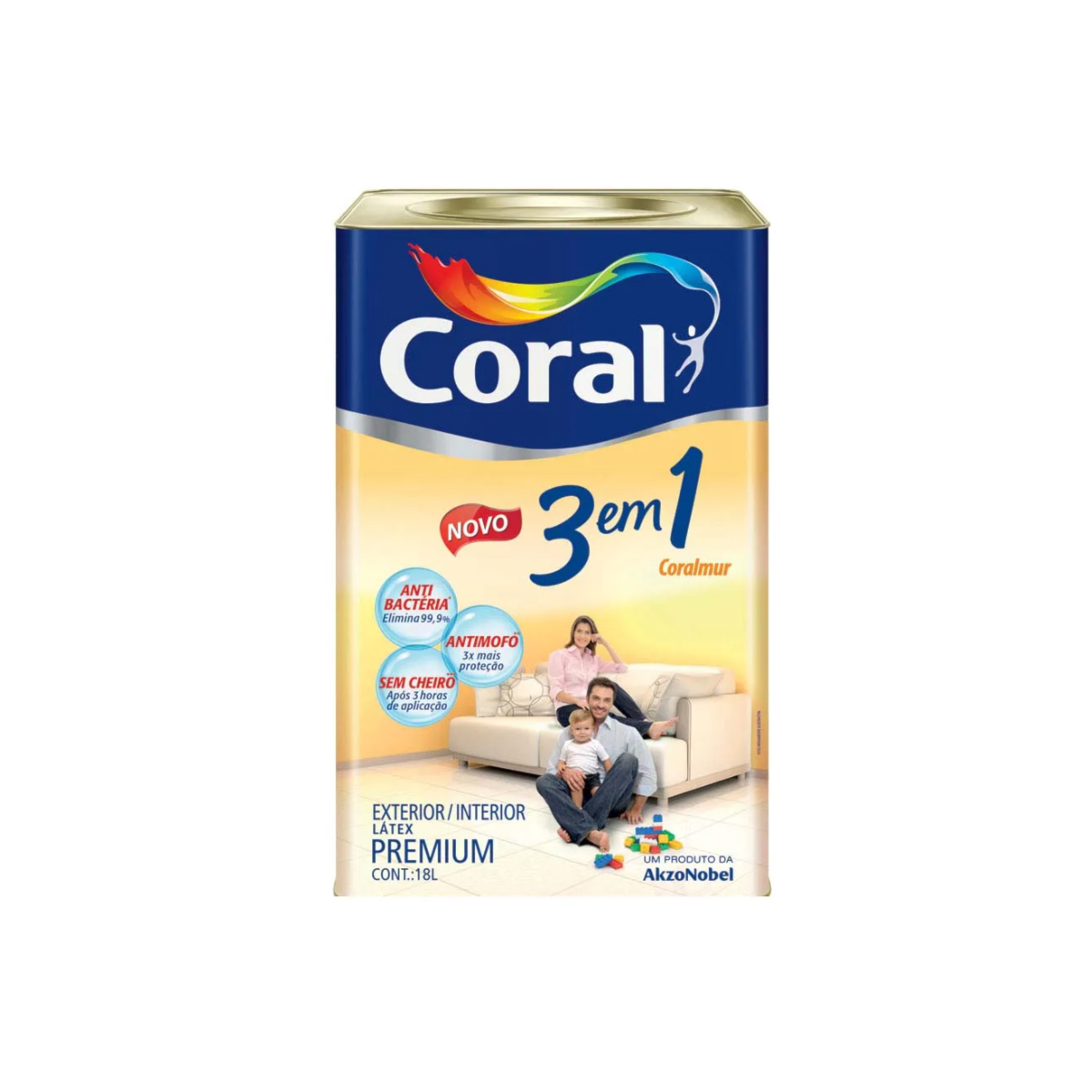 3 Em 1 Coral 18l Br.Gelo 5202073