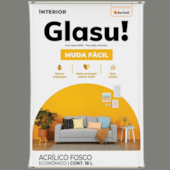 Acril.Economico Glasu Suvinil Muda Facil Fosco Rosa Mineral 18lt 50748402