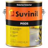 Acril.Premium Piso Fosco Suvinil Cinza 3,6l 53419957/50812275