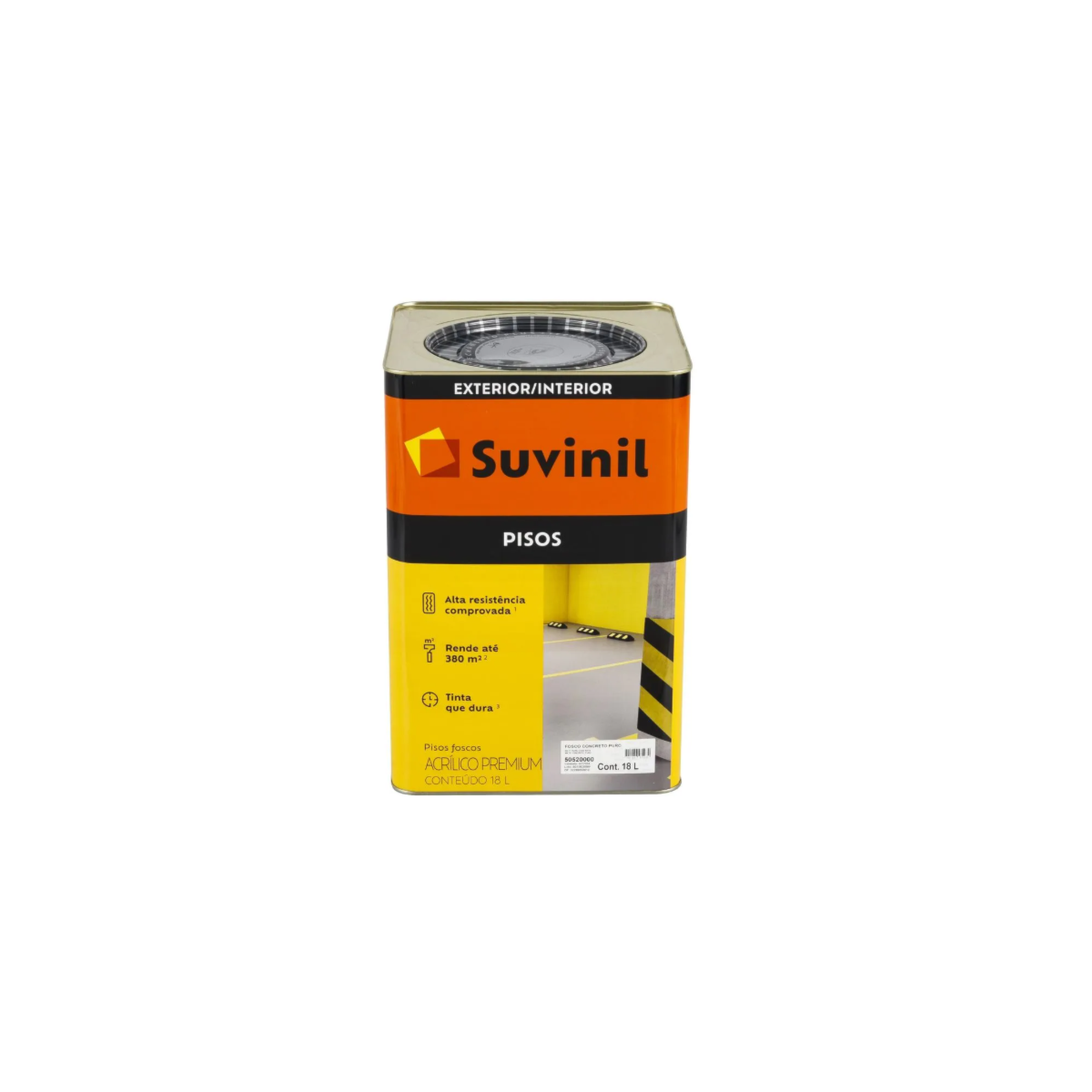 Acril.Premium Piso Fosco Suvinil Cz.Escuro 18l 53419268