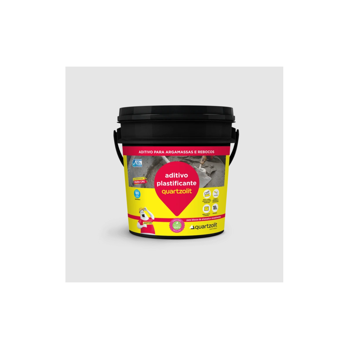 Aditivo Plastificante Quartzolit 18l