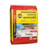 Argamassa Cimenticola Externo Quartzolit Cz Acii 20kg Argamassa Cimenticola Externo Quartzolit Cz Acii 20kg