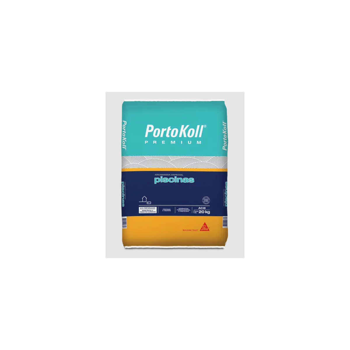 Argamassa Piscina Portokoll Aciii 20kg