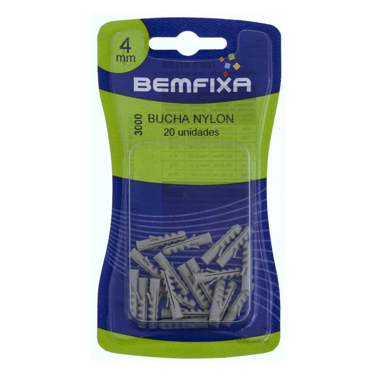 Bucha Nylon Bemfixa 04mm 3000