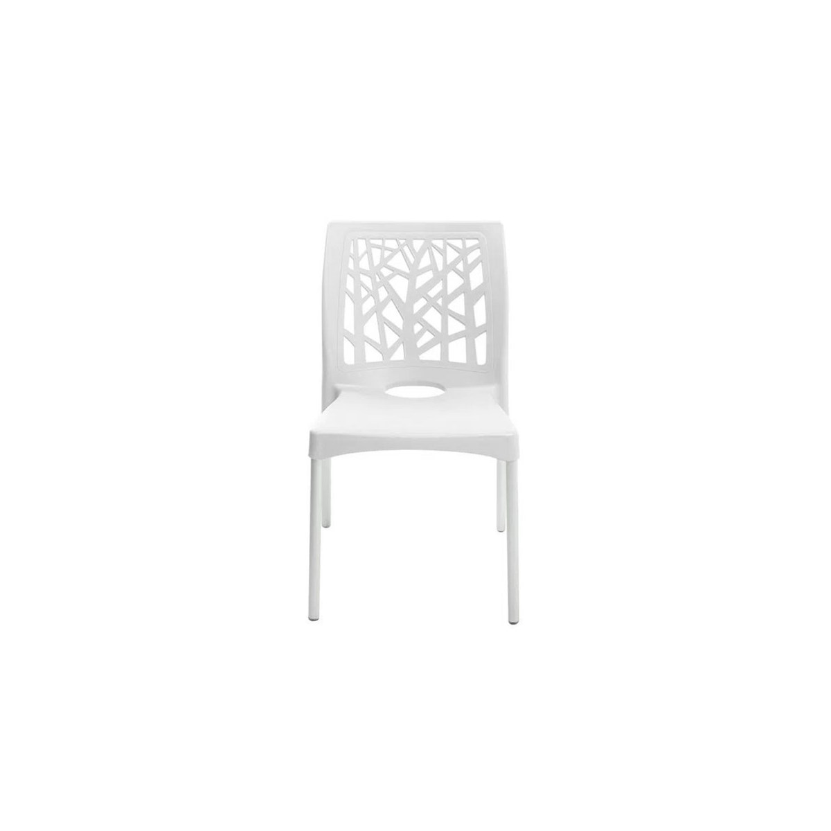 Cadeira Nature Branca Forte Plastico Br