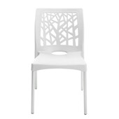 Cadeira Nature Branca Forte Plastico Br