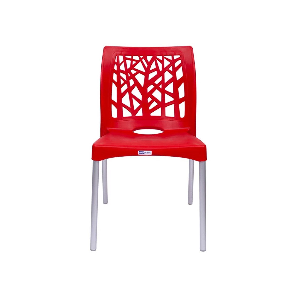 Cadeira Nature Vermelha Forte Plastico Vm