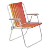 Cadeira Tramontina Alum Alta Samoa Lj E Am 92900001