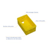 Caixa De Luz Ref. Fortlev 4x2 13050423
