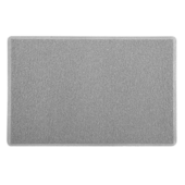 Capacho Vinil Silver Kapazi 0,60x0,40cm Cinza 01440101
