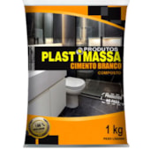 Cimento Branco Plastimassa 1kg