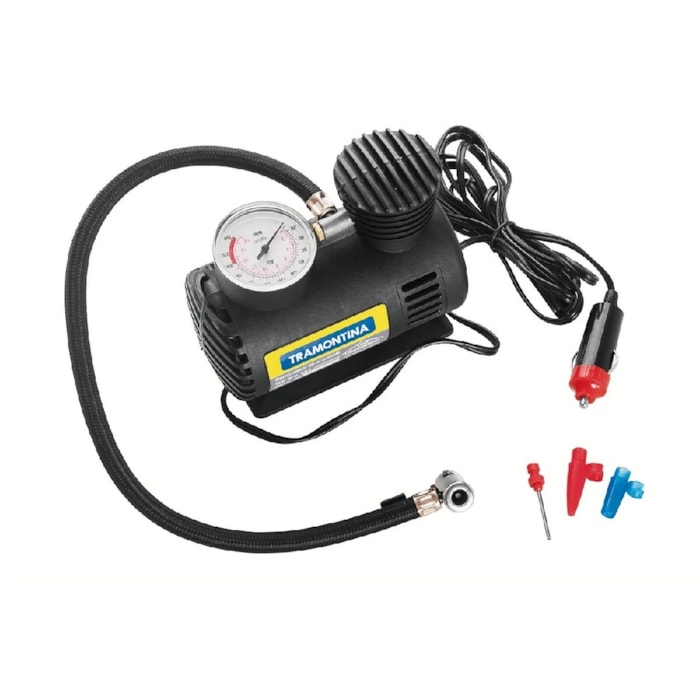 Compressor de Ar Portátil 12V 50W TRAMONTINA 42330