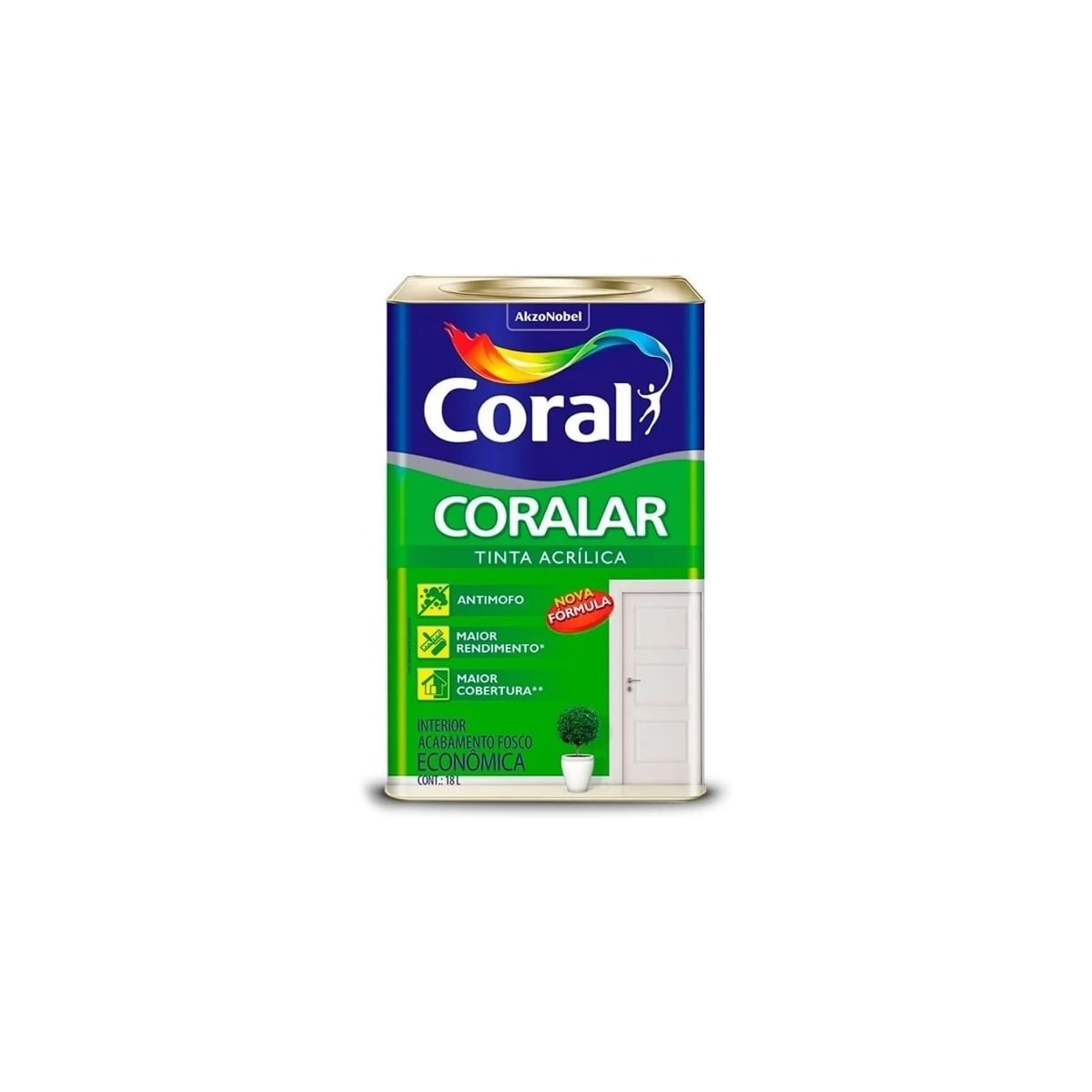 Coralar Acril. Coral 18l Mangaba 5202337