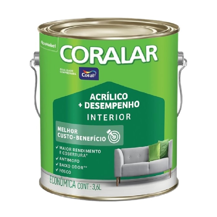 Coralar Acril. Coral 3,6l Am.Frevo 5202310