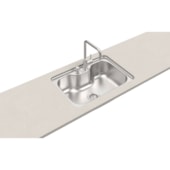 Cuba Aco Inox 69x49 Mor.60fx Tramontina Undermount 93806/192