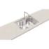 Cuba Aco Inox 69x49 Mor.60fx Tramontina Undermount 93806/192