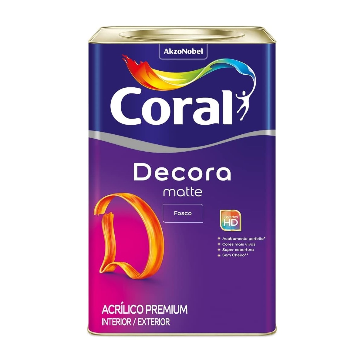 Decora Fosco Coral 18l Br.Neve 5239241