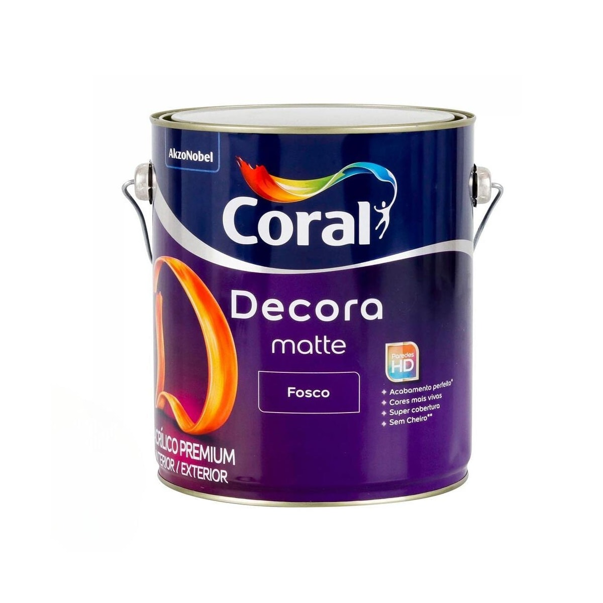 Decora Fosco Coral 3,6l Br.Neve 5239242