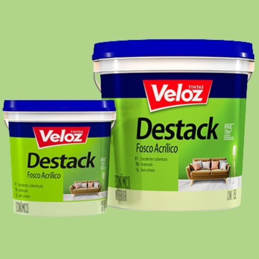 Destack Acril. Veloz 15l Vd Limao 019888 - Loja diCasa