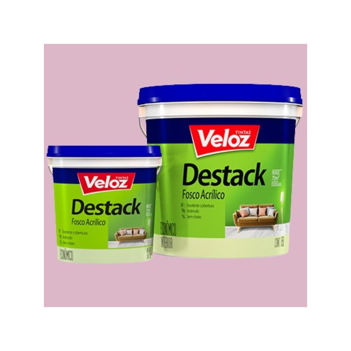 Destack Acril. Veloz 3,6l Lilas 2834