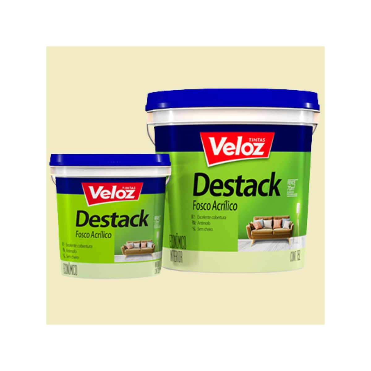 Destack Acril. Veloz 3,6l Marfim 2835