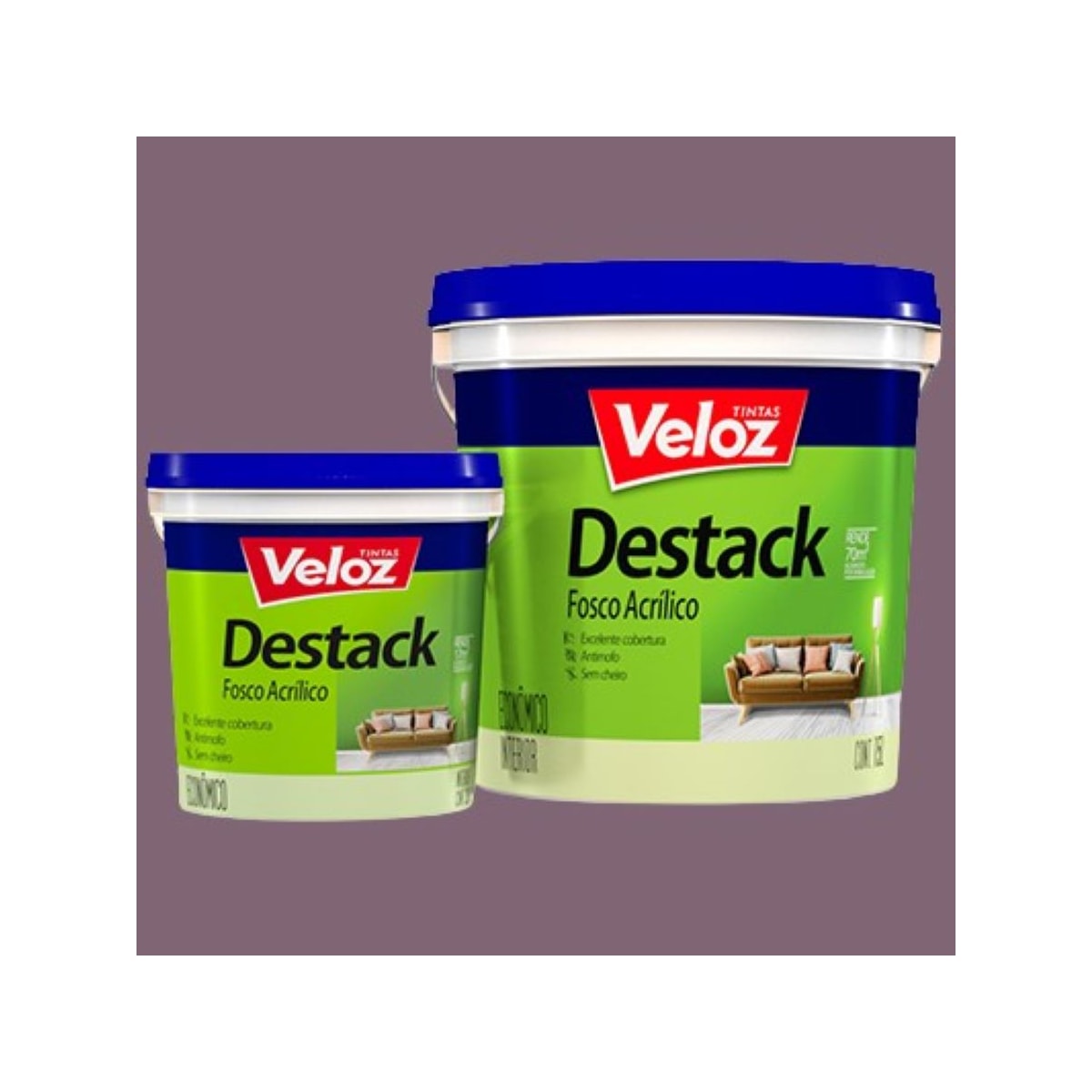 Destack Acril. Veloz 3,6l Rosa Acai 16498