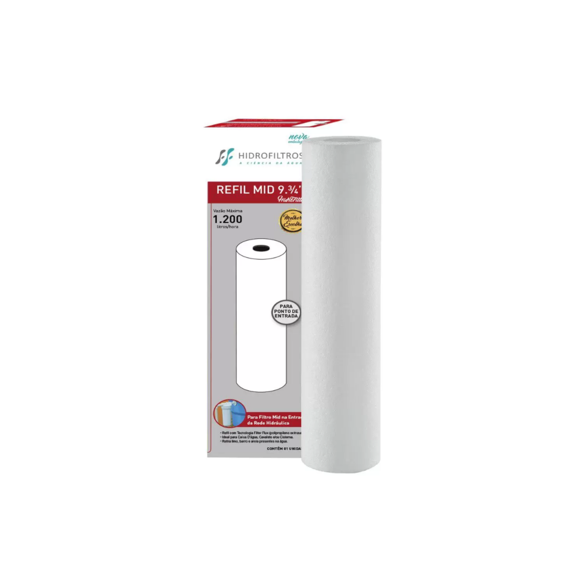 Elem.Filt.25 Filter Flux Hidro Filtros Poe 9.3/4 9050001