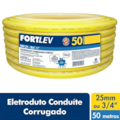 Eletr.Corr.Pvc Flex Em Metro Fortlev 25mmx50m 13000250
