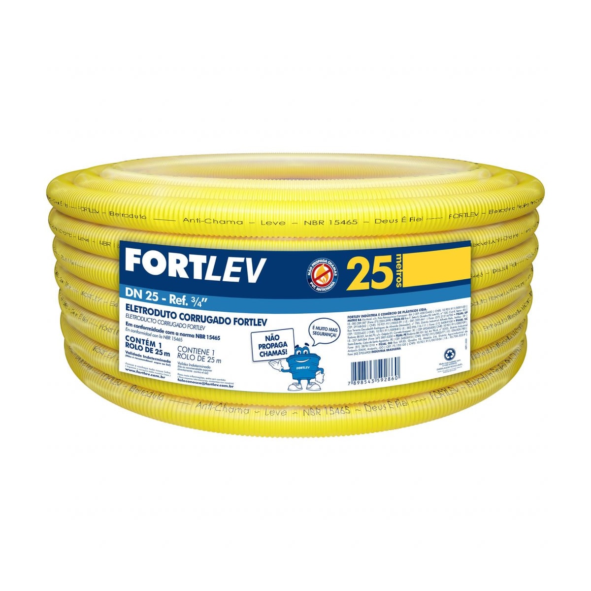 Eletr.Corr.Pvc Flex Fortlev 32mmx25m 13000320