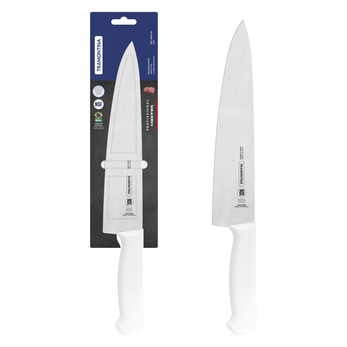 Faca P/Carne Tramontina 10" 24620/180