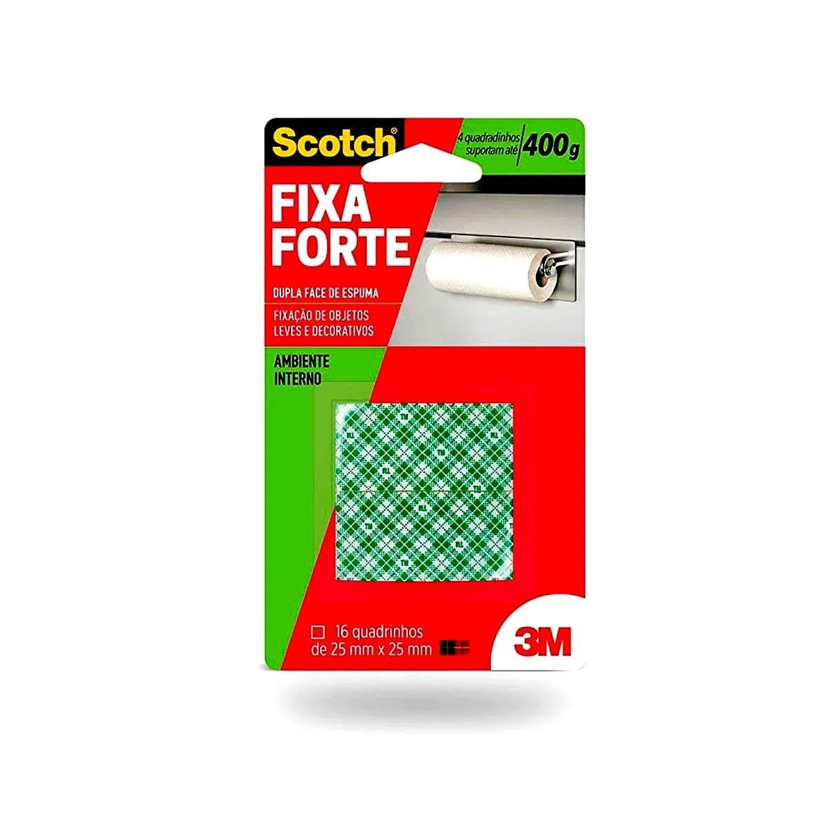 Fita Dupla Face Quadr. 3m 111 2320036