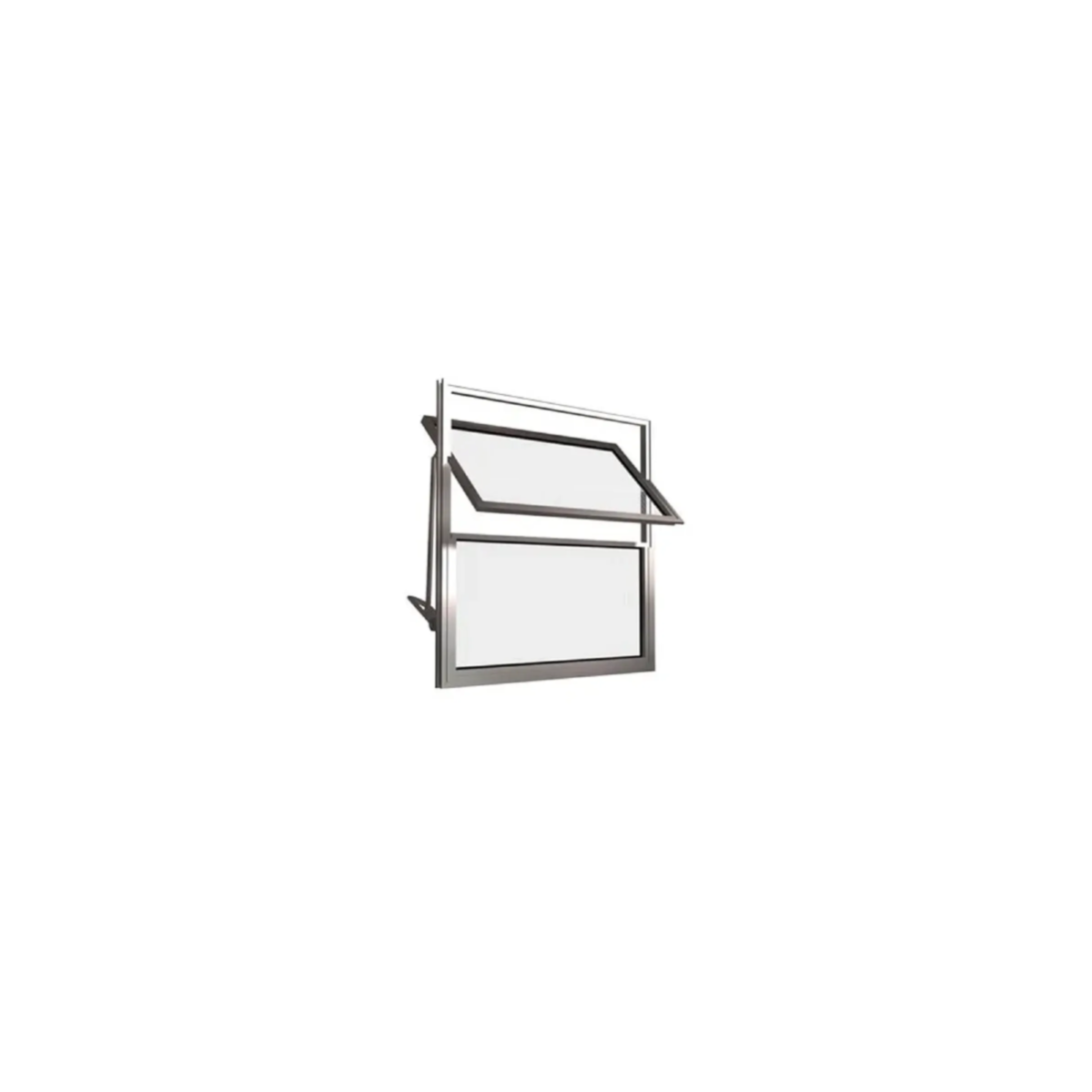 Janela Basc.Home Quality Al.Br 2fls Vdr Liso 50x50 Hob035017