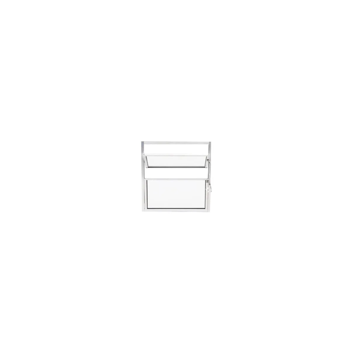 Janela Basculante Quality Br.2fls Vdr Can 50x50 Elb001010/Hob034017