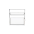 Janela Basculante Quality Br.2fls Vdr Can 50x50 Elb001010/Hob034017