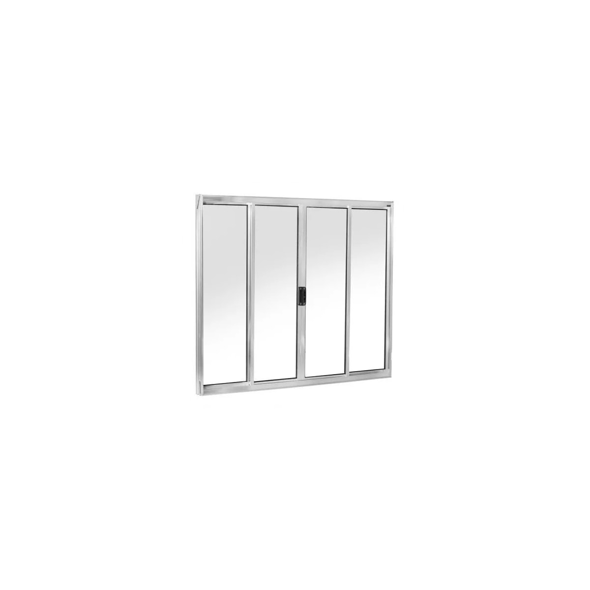 Janela Correr Home Quality Nat 4fls Vdr Liso 1,50x1,00 Emc023027