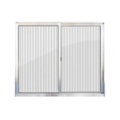Janela De Correr Home Quality Al Nat 2fls Vdr Canelado 100x100 Emc022002