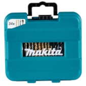 Kit De Acessorios Makita 34pcs B-68498