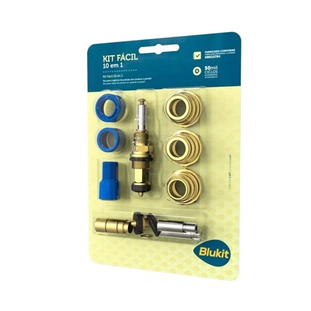 Kit Facil P/Reg.10 Em 1 Blukit Blister 60101-212