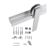 Kit Rod. Porta De Correr Eco Inox Pol. Geris 2m H501ip