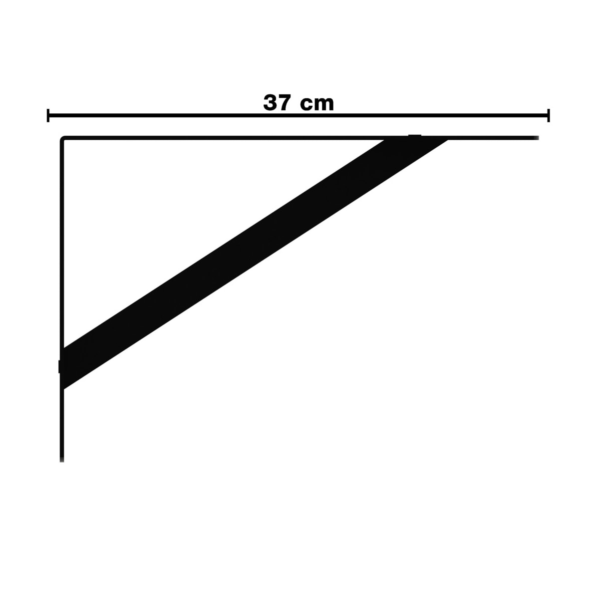 Mao Francesa Leve Brasforma 37cm Pt Mfl-37