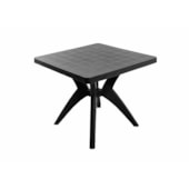 Mesa Quad. Nature Preta Forte Plastico Pt Mesa Quad. Nature Preta Forte Plastico Pt