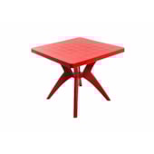 Mesa Quad. Nature Vermelha Forte Plastico Vm Mesa Quad. Nature Vermelha Forte Plastico Vm