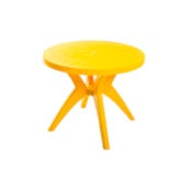 Mesa Red.Deluxe Amarela Forte Plastico Am Mesa Red.Deluxe Amarela Forte Plastico Am