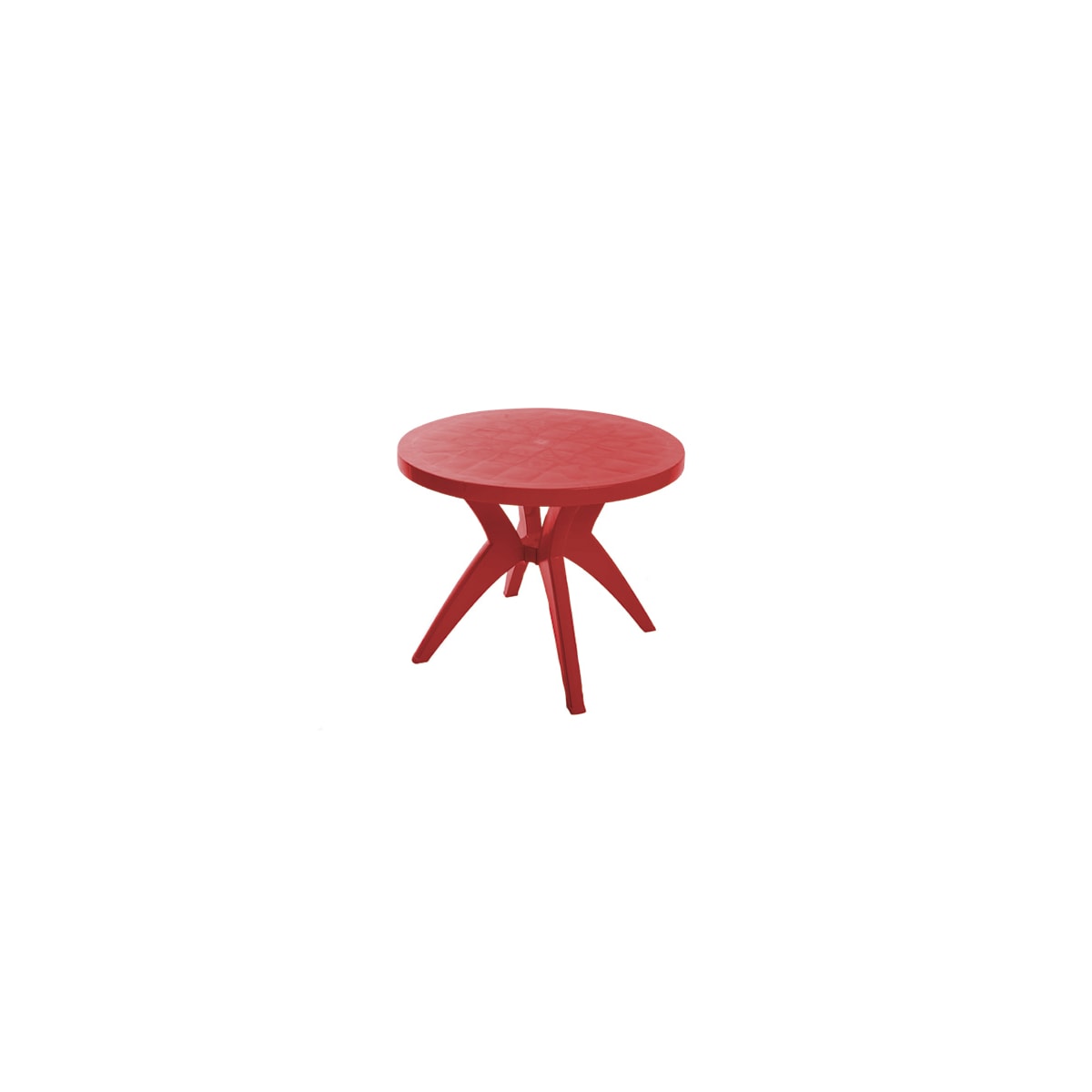 Mesa Red.Deluxe Vermelha Forte Plastico Vm