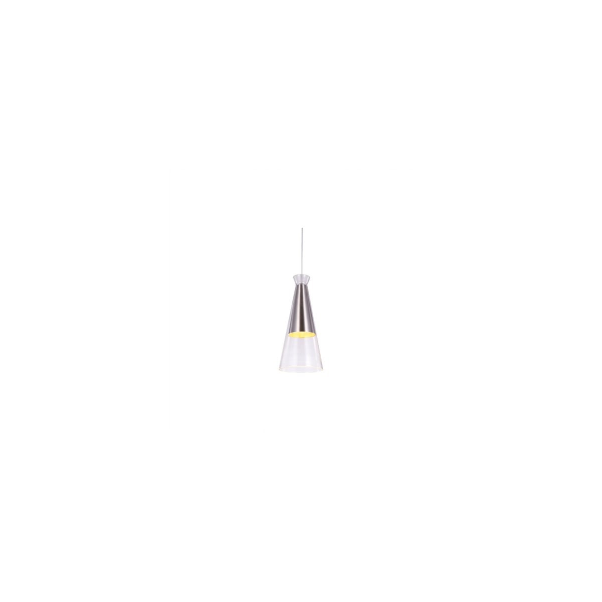 Pend.Cream 1xe27 Transp. Niquel Orluce Or1236