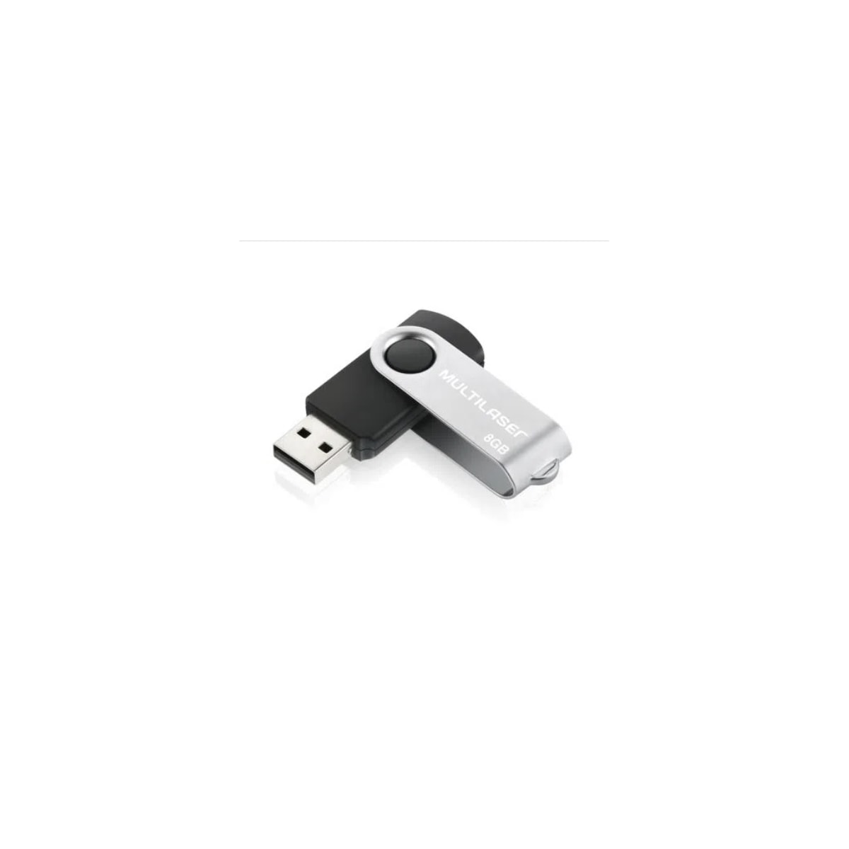 Pendrive Twist Multilaser Pt 8gb Pd587