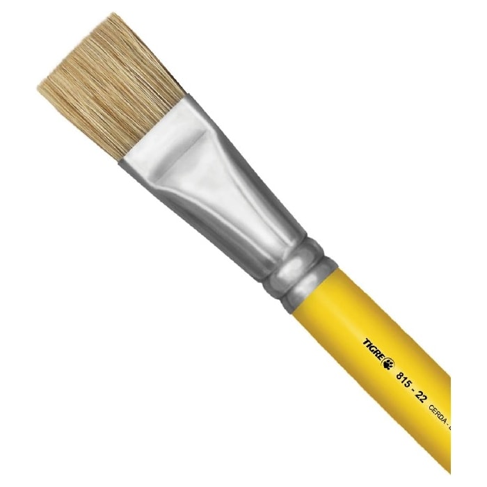 Pincel Chato Reto Pinceis Tigre 815-22 Cerda 15022
