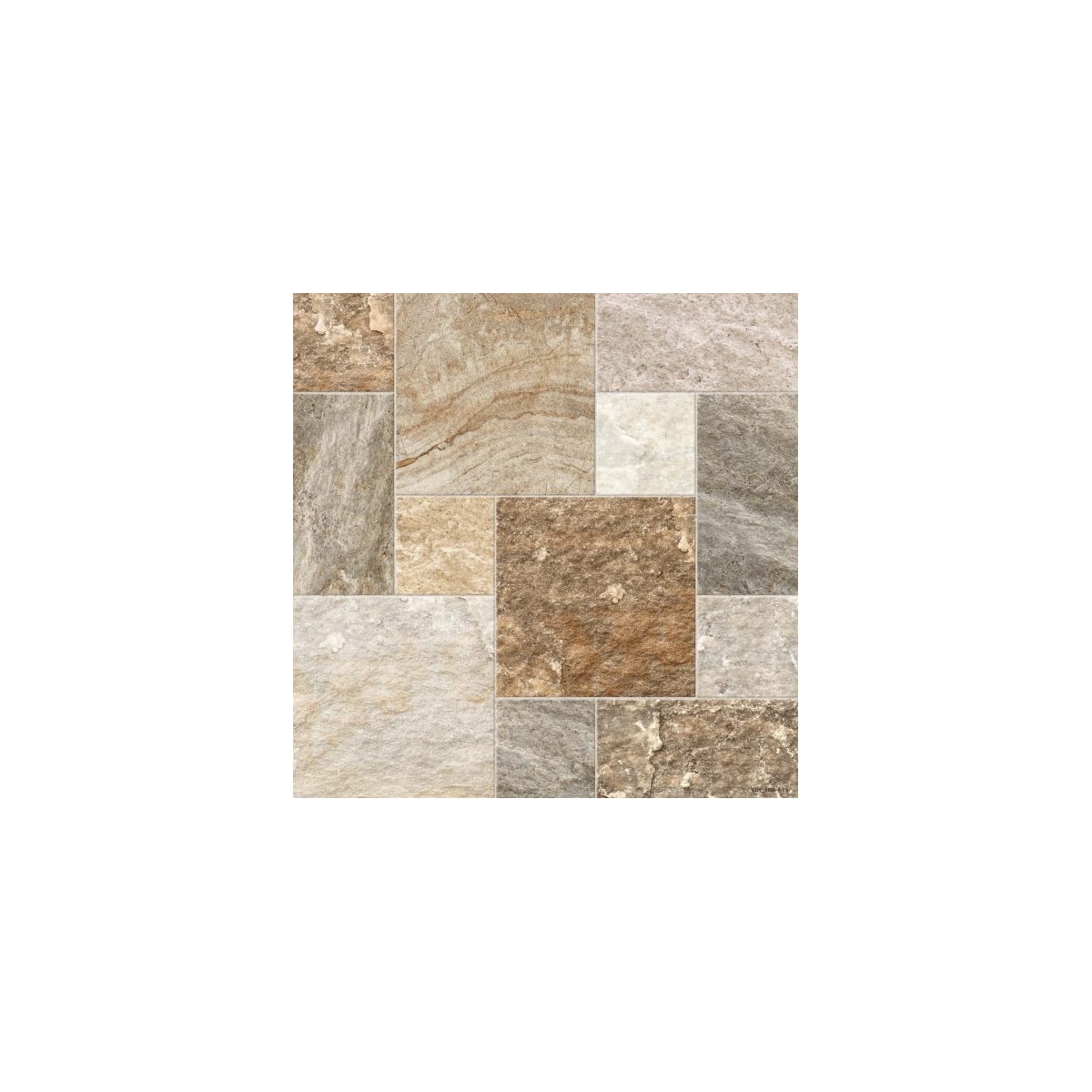 Piso Carajas Brown Embramaco 60,5x60,5 Cx2,58 Hd61428