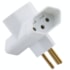 Plug 2p+T 10a 250v Tramontina Br. 57400/080