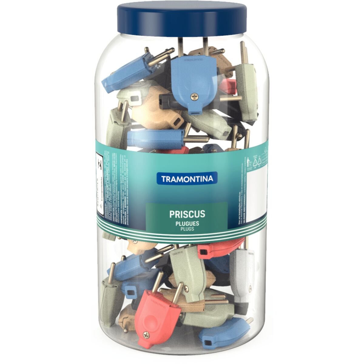 Plug Macho Tramontina Cor.57420/901